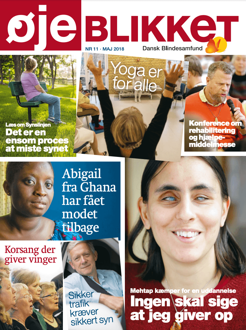 Forside af Øjeblikket nr. 11 fra maj 2018