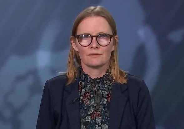 Diana Stentoft bliver interviewet i TV2Nord studiet