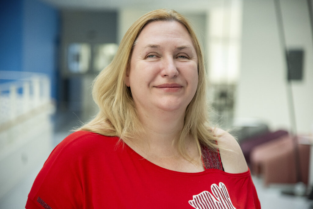 Portræt af Olesya Perepechenko