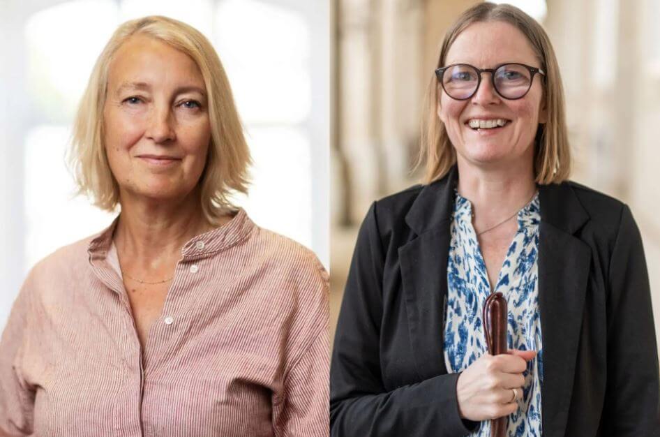 Portræt af Inge Kristensen og Diana Stentoft