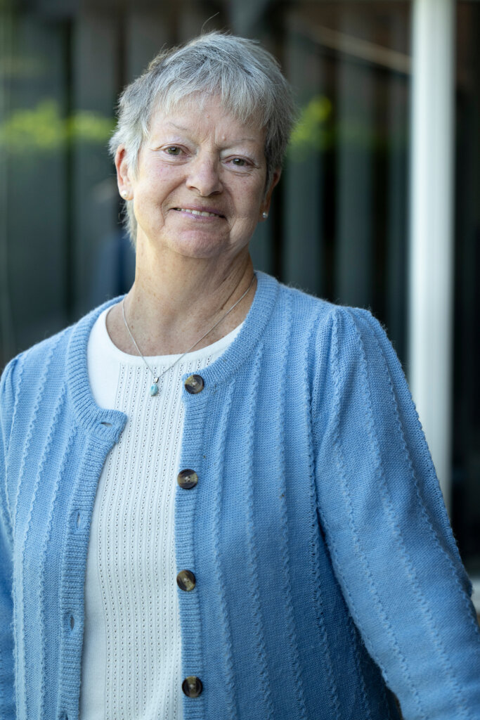 Portræt af Christina udenfor